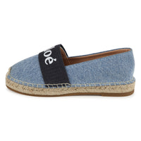 Espadrilles siglées en Jean's fille - Chloé E24