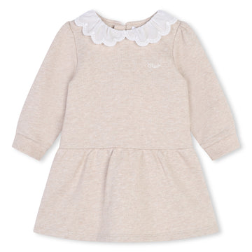 Robe évasée en molleton babygirl Chloé H24