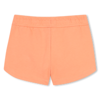 Short en molleton pêche fille Chloé E26