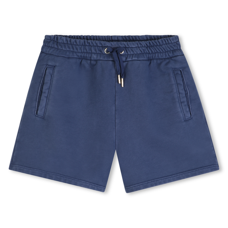 Short en molleton bleu fille Chloé E26