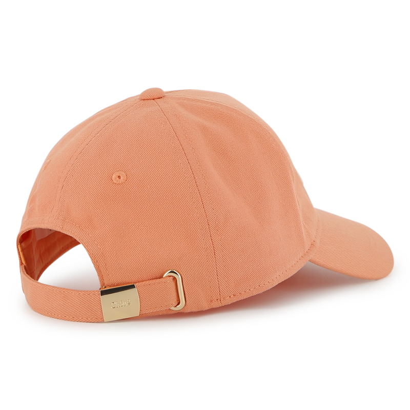 Casquette Chloé pêche brodée - Chloé E26
