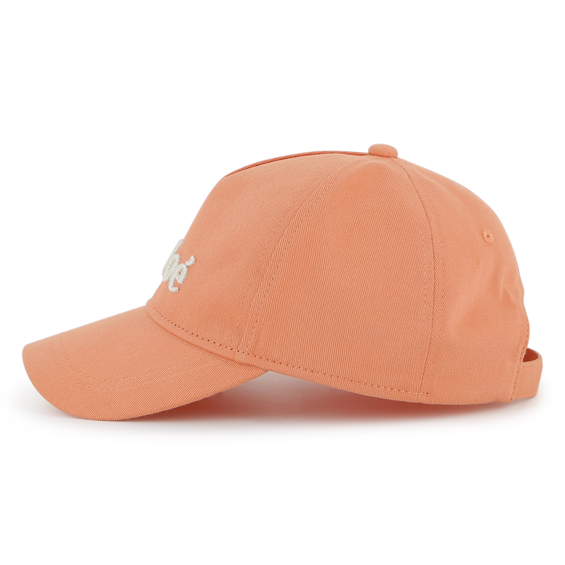 Casquette Chloé pêche brodée - Chloé E26