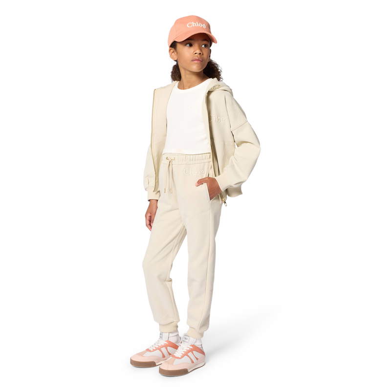 Casquette Chloé pêche brodée - Chloé E26