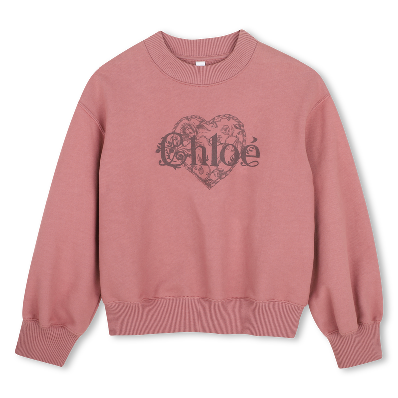 Sweat-shirt ROSE VINTAGE fille Cholé H26