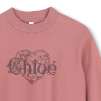 Sweat-shirt ROSE VINTAGE fille Cholé H26