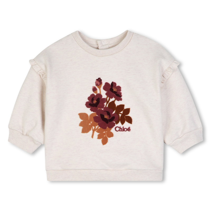 Sweat-shirt ECRU CHINE babygirl Cholé H26