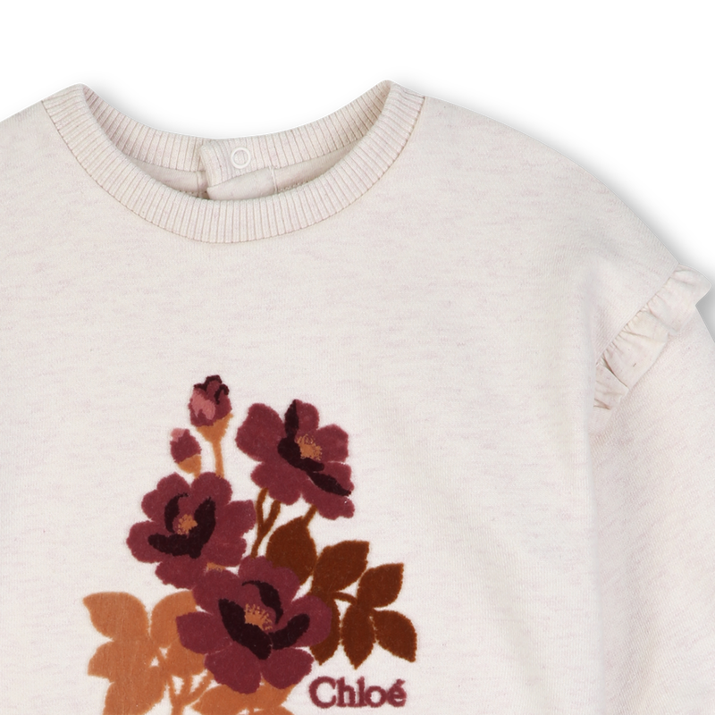Sweat-shirt ECRU CHINE babygirl Cholé H26