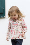 Blouse fleurie babygirl Tartine et Chocolat H25