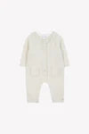 Combinaison longue Ecru col dentelle babygirl Tartine et chocolat H25