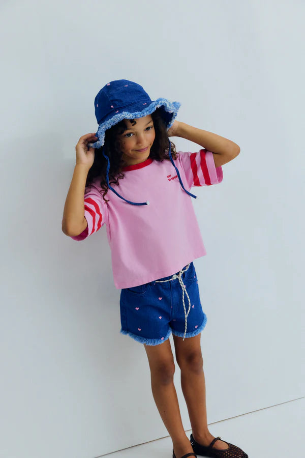 Tee Shirt Canna rose fille The New Society E26