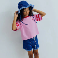 Tee Shirt Canna rose fille The New Society E26