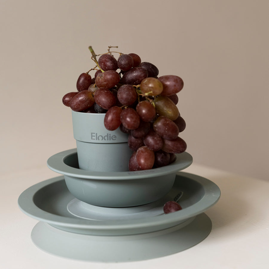 Coffret repas Pebble Green - Elodie Details