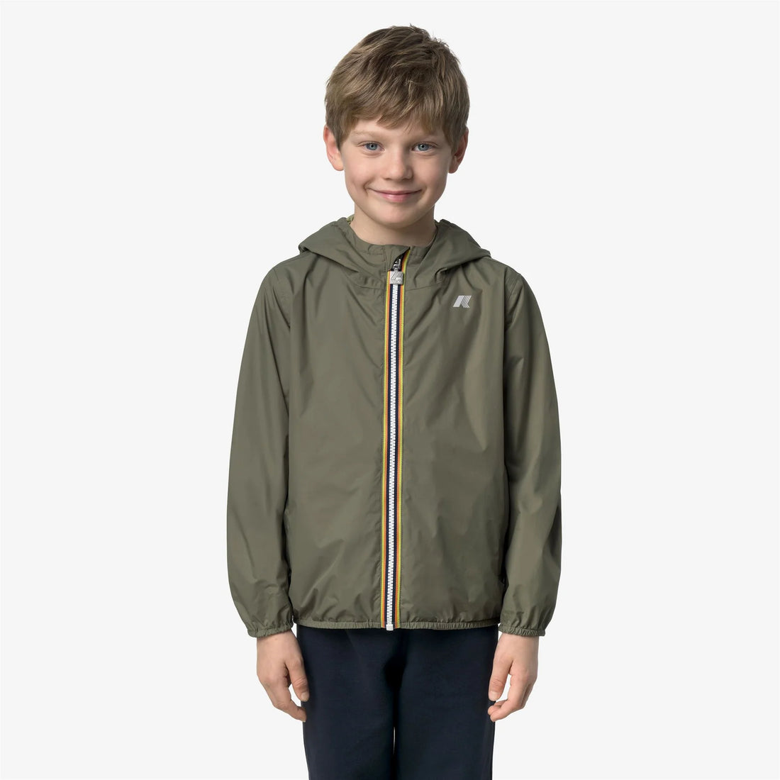 Coupe-vent réversible p.jake plus.2 double Green Lime mixte K-way