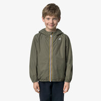 Coupe-vent réversible p.jake plus.2 double Green Lime mixte K-way