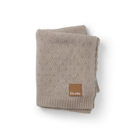 Couverture en pointelle tender taupe -Elodie Details
