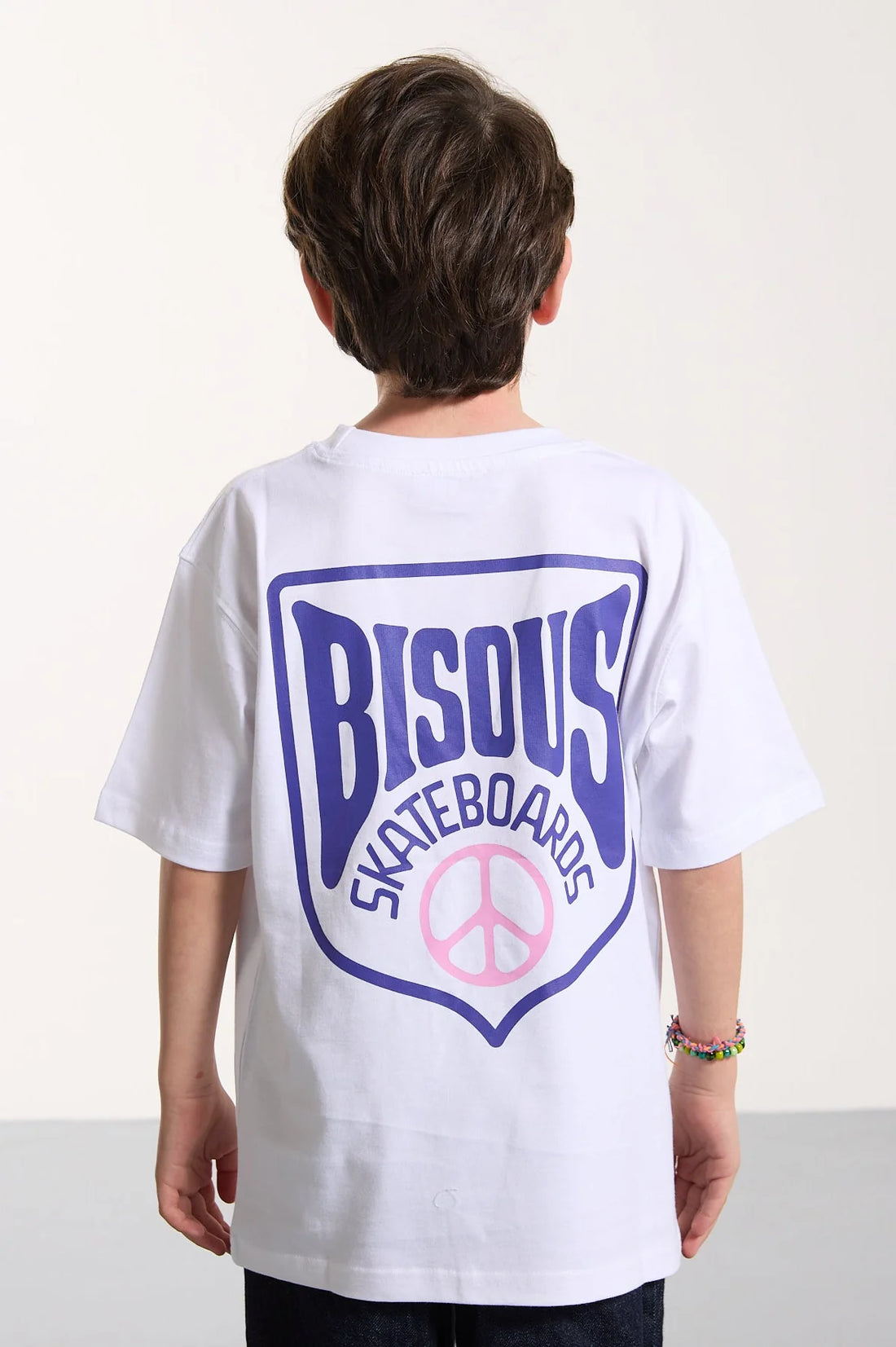 Tee-Shirt Blason mixte Bisous Skateboards E26
