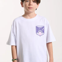 Tee-Shirt Blason mixte Bisous Skateboards E26