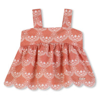 Ensemble blouse et bloomer babygirl Chloé 