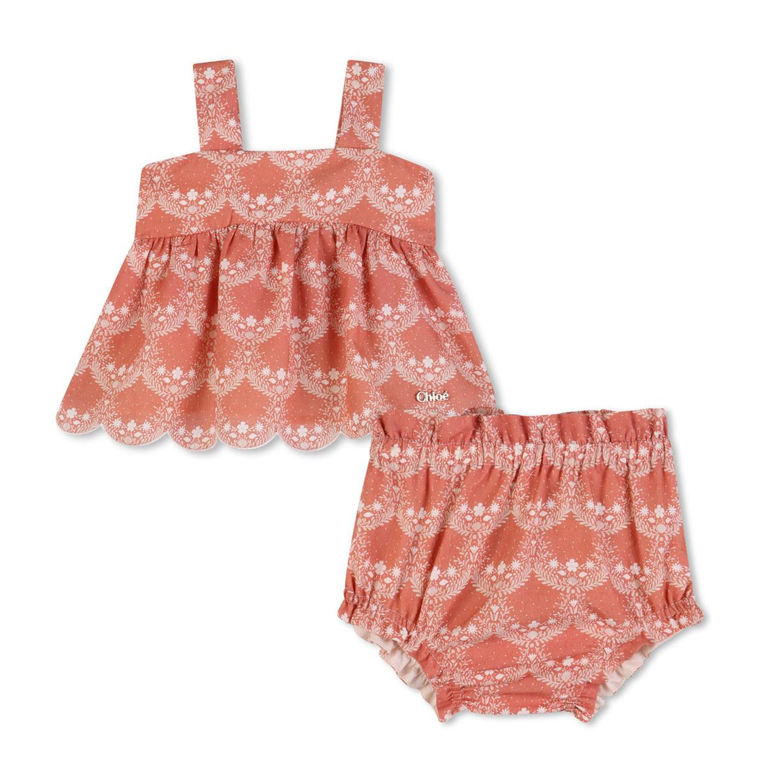 Ensemble blouse et bloomer babygirl Chloé E26
