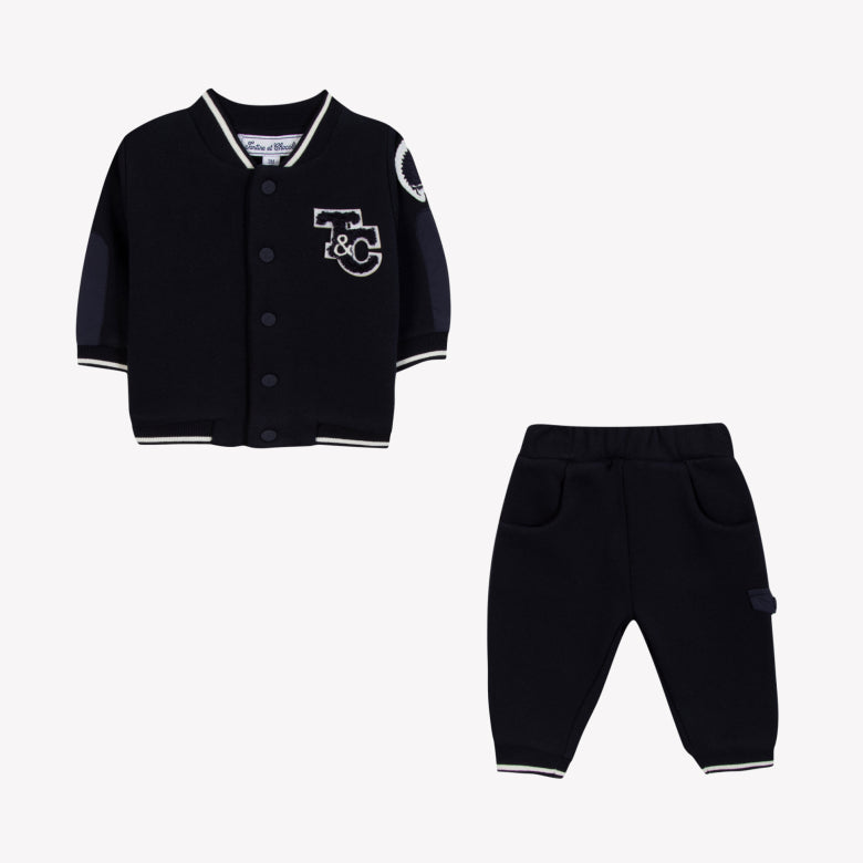 Ensemble jogging marine babyboy Tartine et Chocolat H25