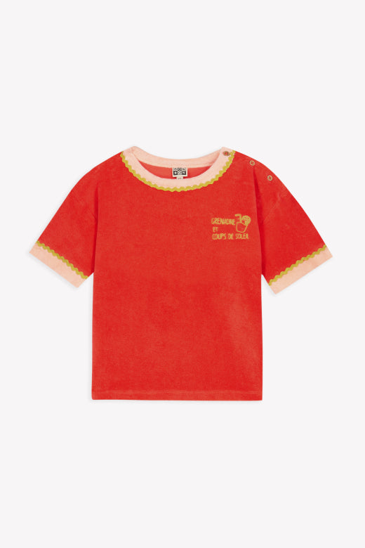 Ensemble livia rose amor fille Bonton E26