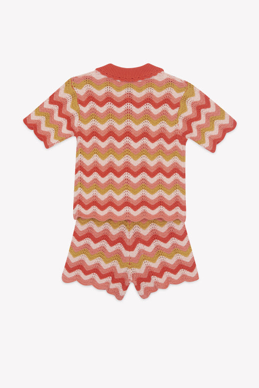 Ensemble ninon rose amor fille Bonton 