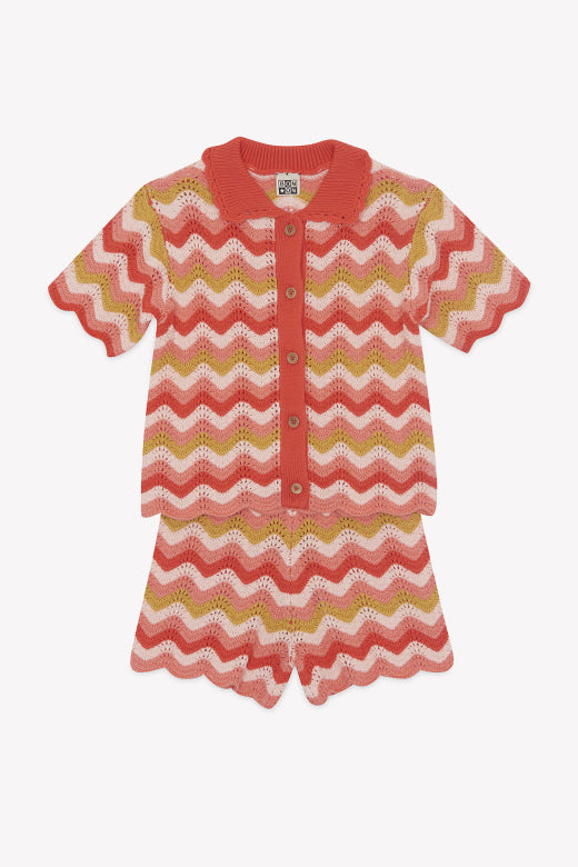 Ensemble ninon rose amor fille Bonton E26