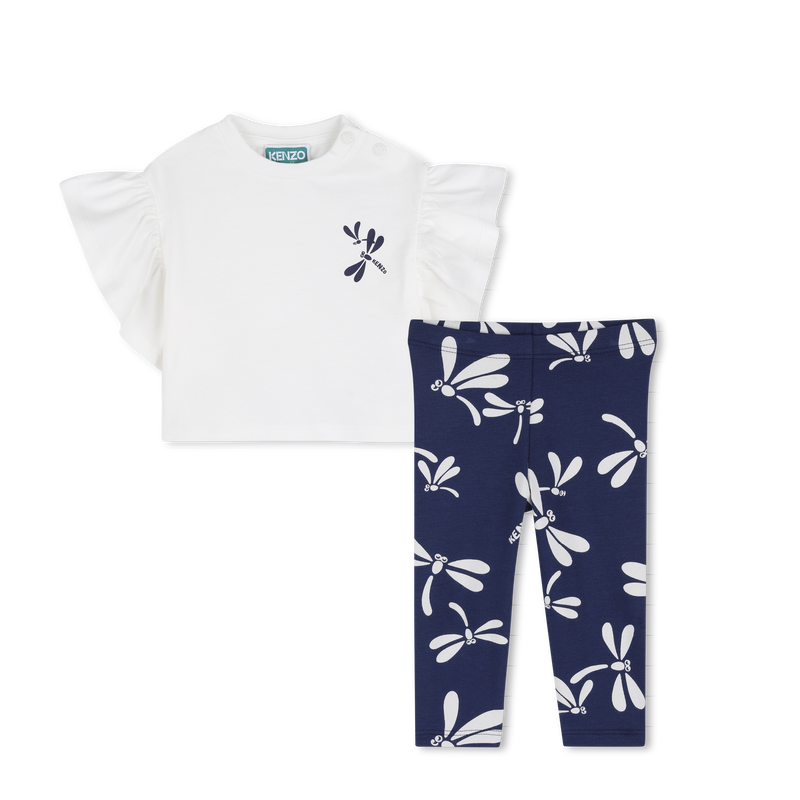 Ensemble tee-shirt et legging babygirl Kenzo E26