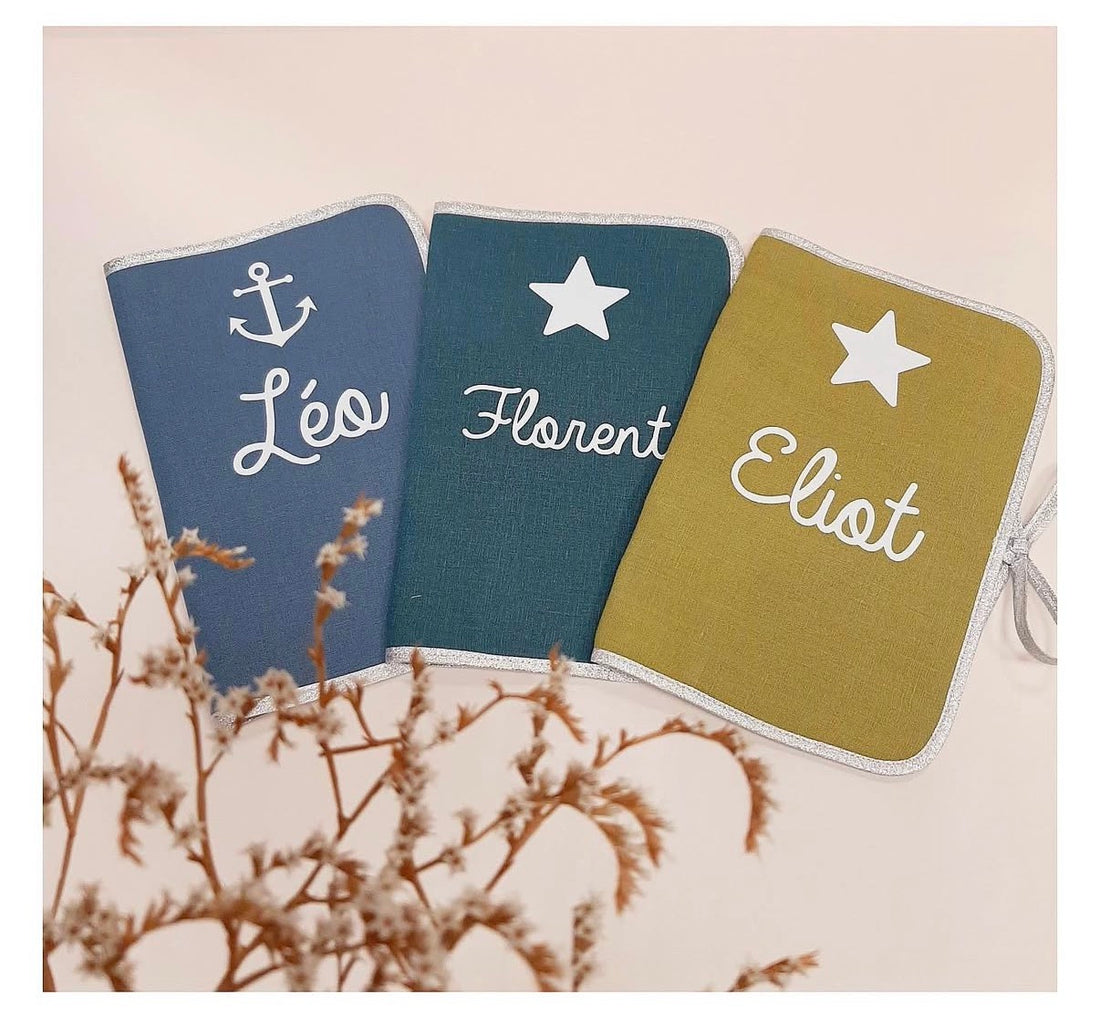 Protège carnet de santé personalisable Ohlala Paris