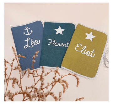 Protège carnet de santé personalisable Ohlala Paris