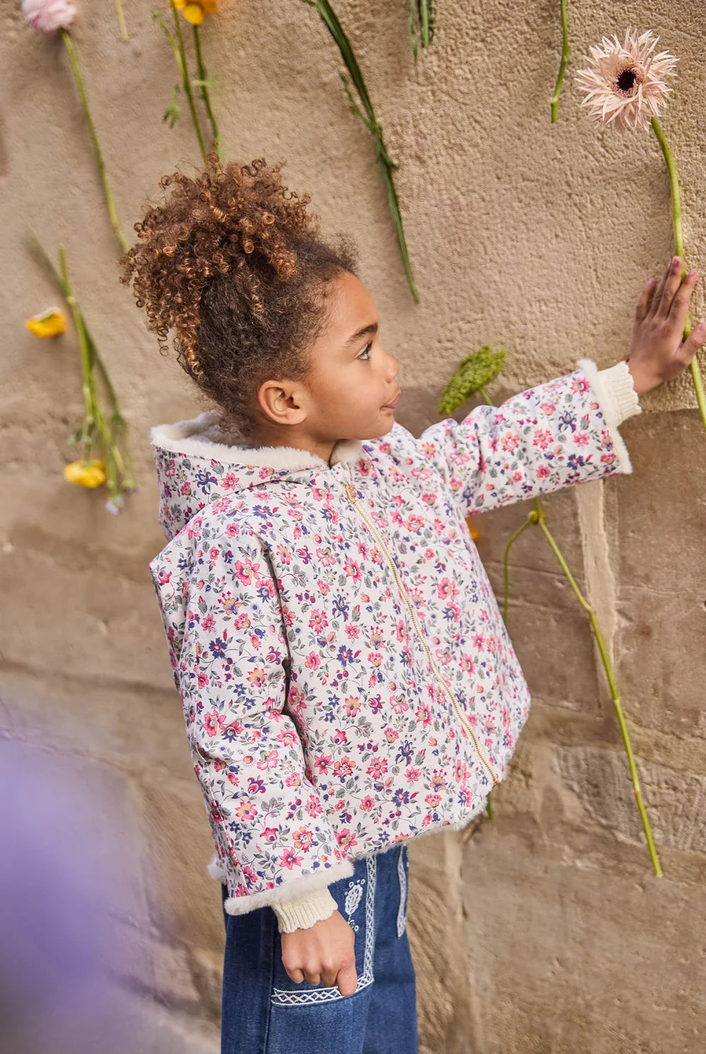 Manteau Felvet Réversible babygirl Louise Misha H25