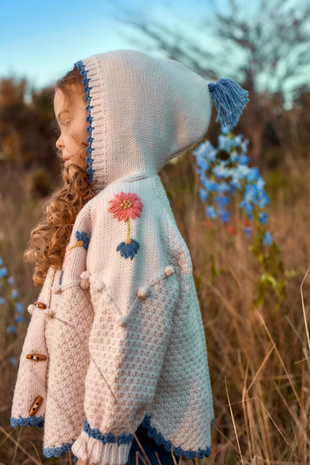 Cape Ezi cream babygirl Louise Misha H26