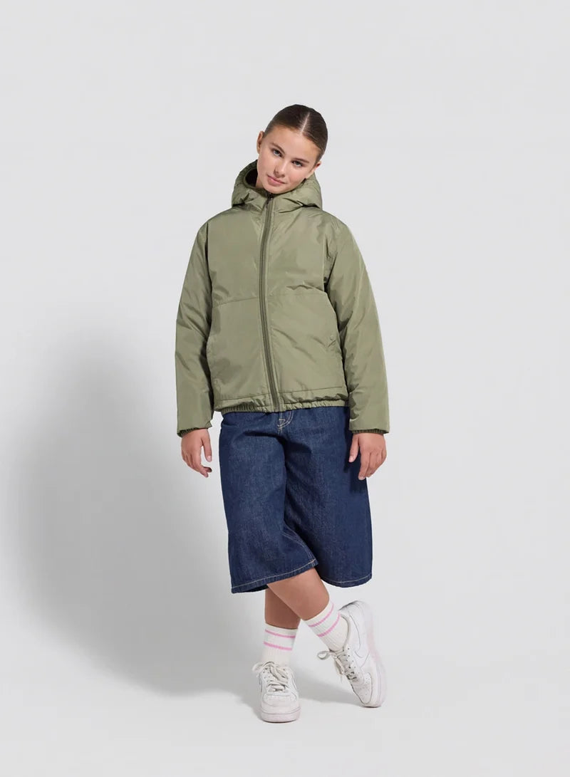 Blouson imperméable Density Mermaid kaki clair mixte Pyrenex H26