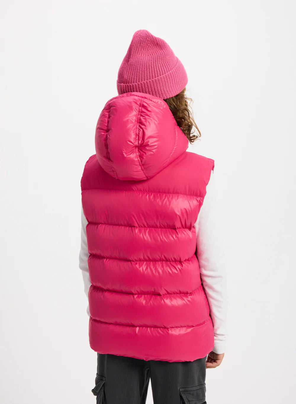 Doudoune sans manches cyclamen Pyrenex H25