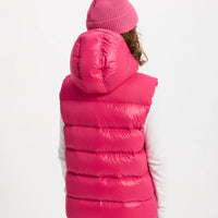Doudoune sans manches cyclamen Pyrenex H25