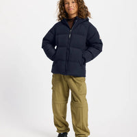 Doudoune à capuche Sten Smooth bleu foncé mixte Pyrenex H26
