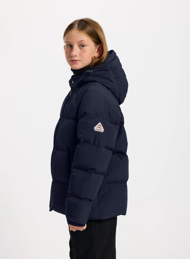 Doudoune à capuche Sten Smooth bleu foncé mixte Pyrenex H26