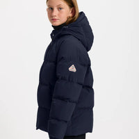 Doudoune à capuche Sten Smooth bleu foncé mixte Pyrenex H26