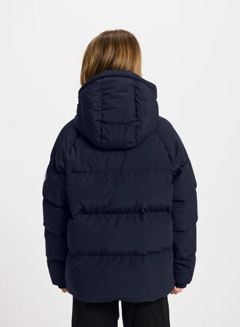Doudoune à capuche Sten Smooth bleu foncé mixte Pyrenex H26
