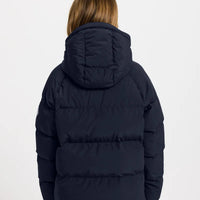 Doudoune à capuche Sten Smooth bleu foncé mixte Pyrenex H26