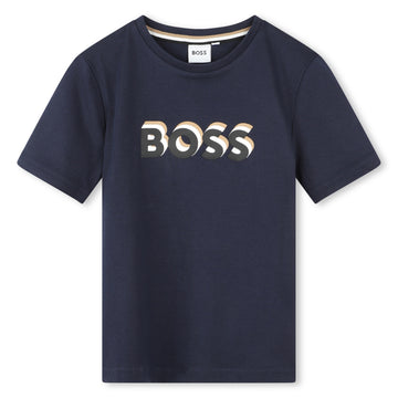Tee-shirt bleu nuit Hugo Boss