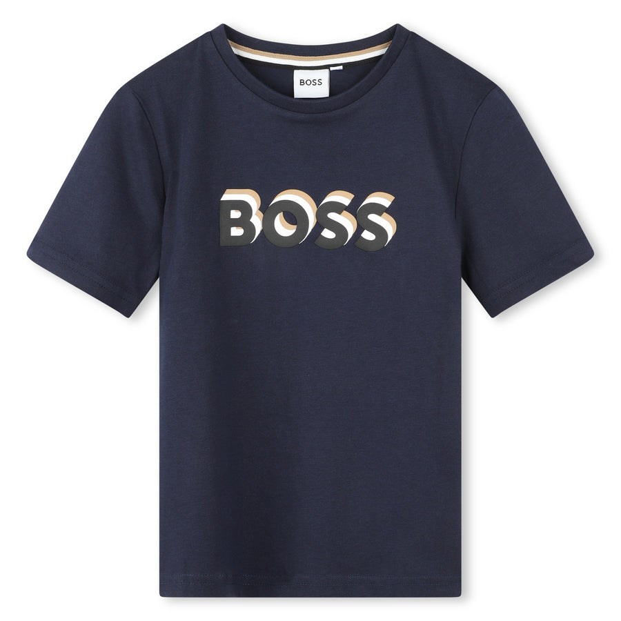 Tee-shirt bleu nuit Hugo Boss