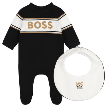 Ensemble pyjama et bavoir babyboy Boss H24