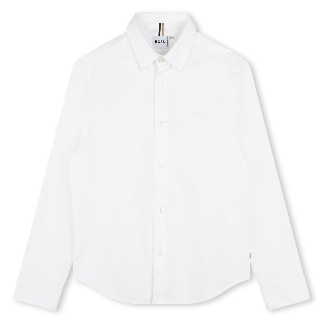 Chemise blanche garçon Boss H24