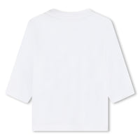 Tee-shirt blanc fantaisie babyboy Boss