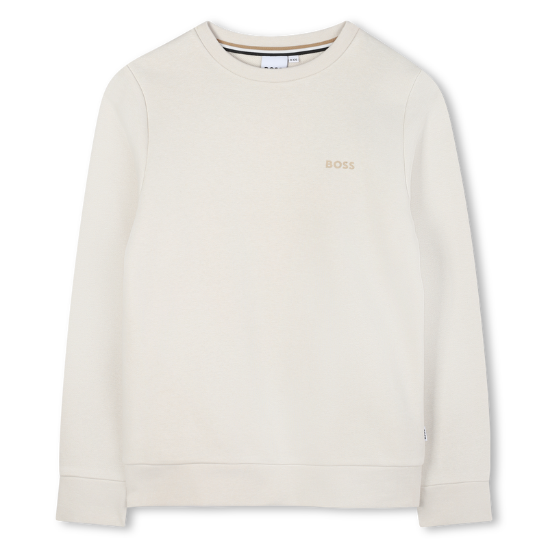 Sweat Beige garçon Boss H25