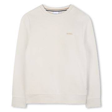 Sweat Beige garçon Boss H25