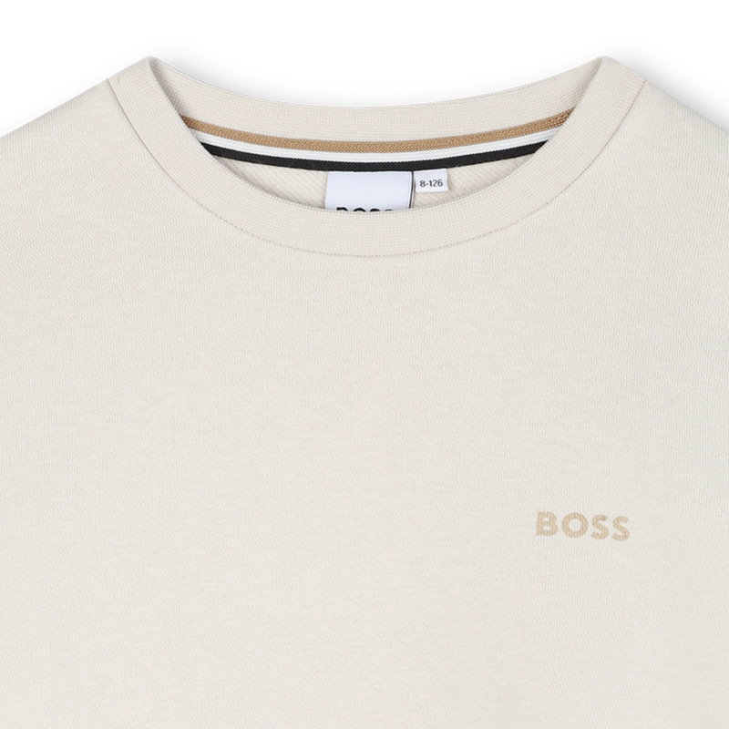 Sweat Beige garçon Boss H25