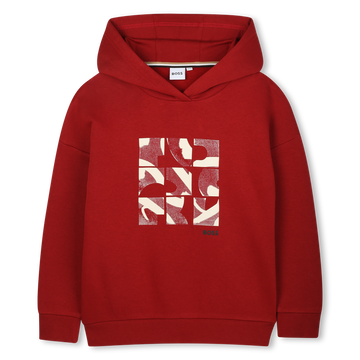 Sweat à capuche grenade garçon Boss H25
