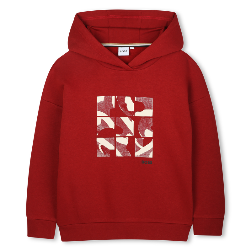 Sweat à capuche grenade garçon Boss H25